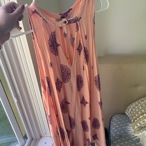 Free People Pretty Pink Tunic Dress